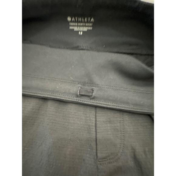 Athleta Womens Black Trekkie North Short - Size 12 - Picture 14 of 14